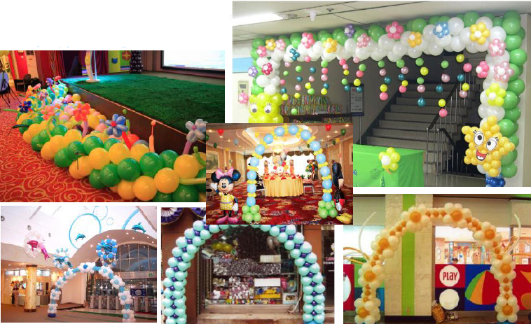 气球拱门制作方法,气球拱门图片,气球拱门怎么做,庆典拱门,彩虹门气球制作方法
