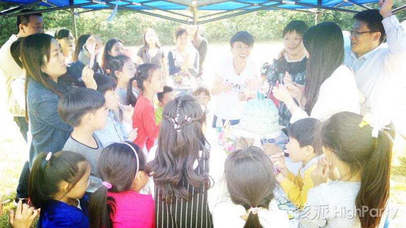 南京羊山公园十岁主题生日派对