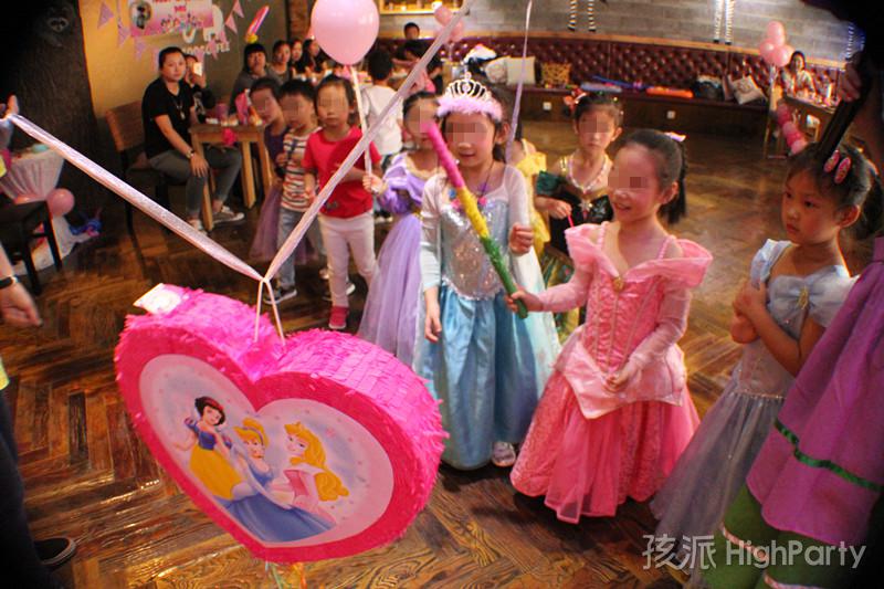 长春粉色梦幻公主五岁生日派对