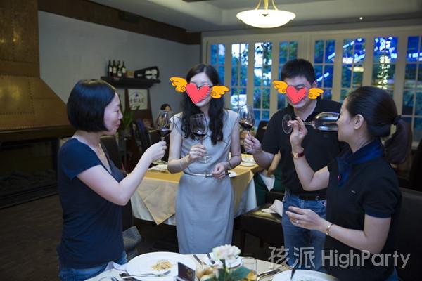 南京香松酒窖法式餐厅十岁女孩Hello kitty生日派对