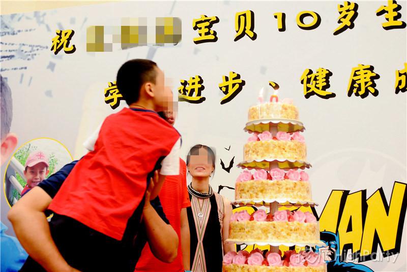 在钓鱼台国宾馆举办蝙蝠侠主题十岁生日派对